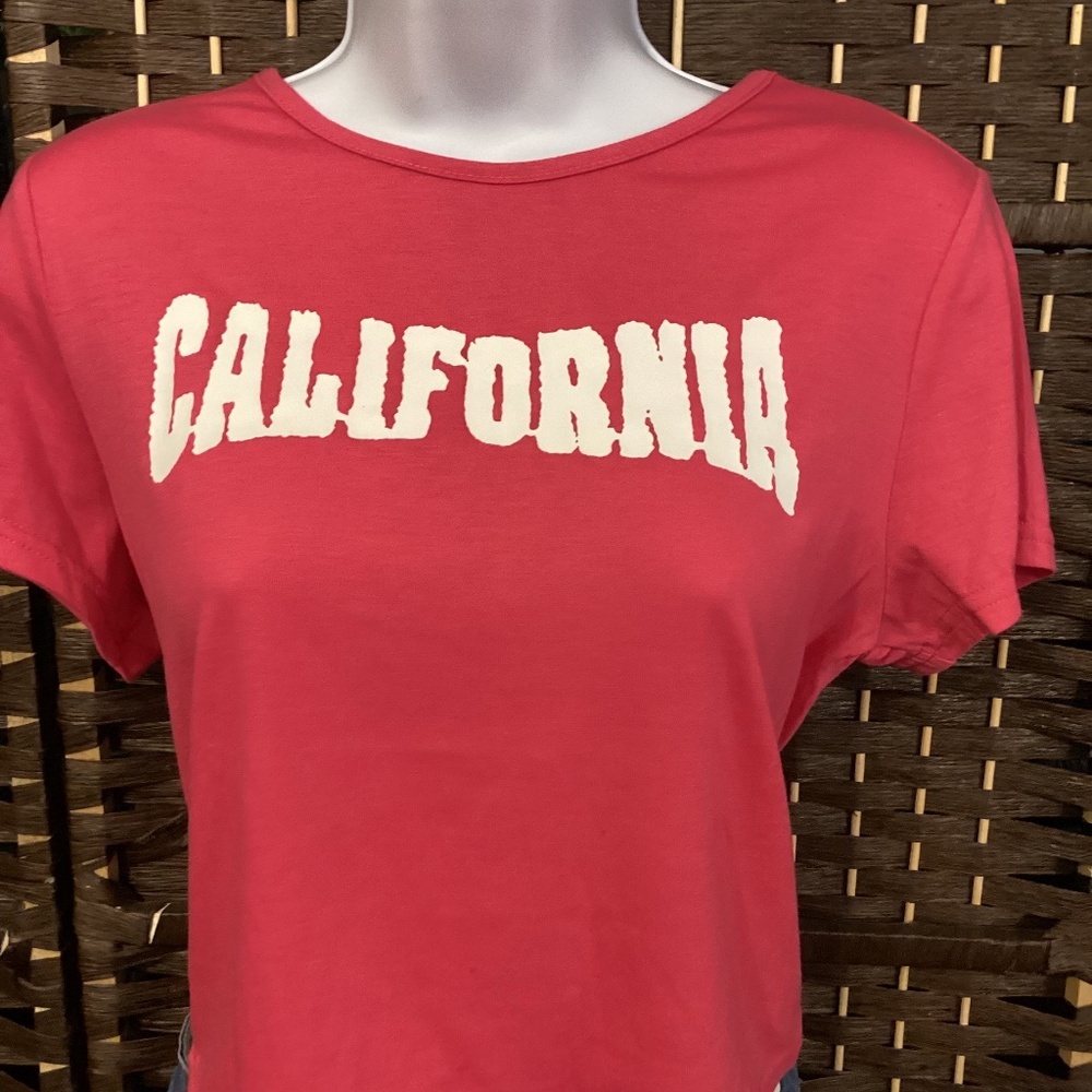 Crew Neck Crop Top